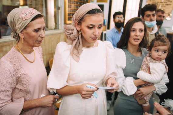 טקס ברית המילה בבית כנסת