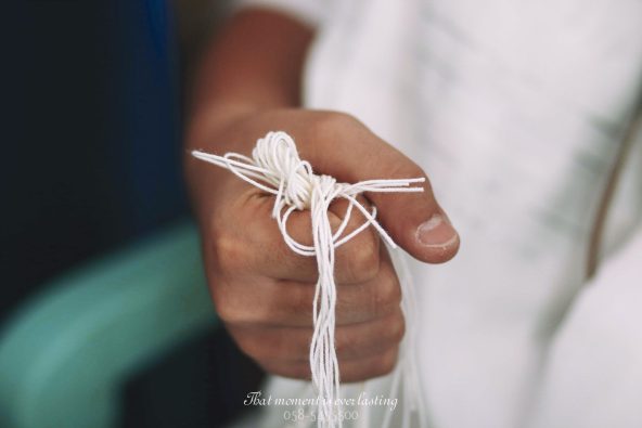 ציצית בידי החתן - עליה לתורה