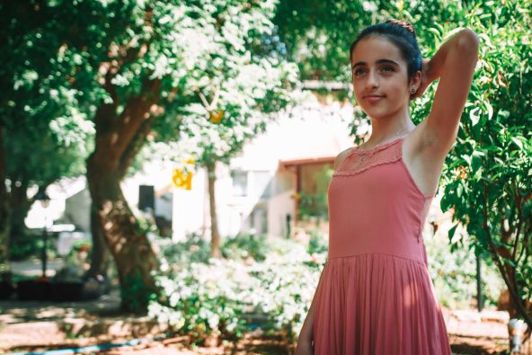 בוק בת מצווה בחורשה