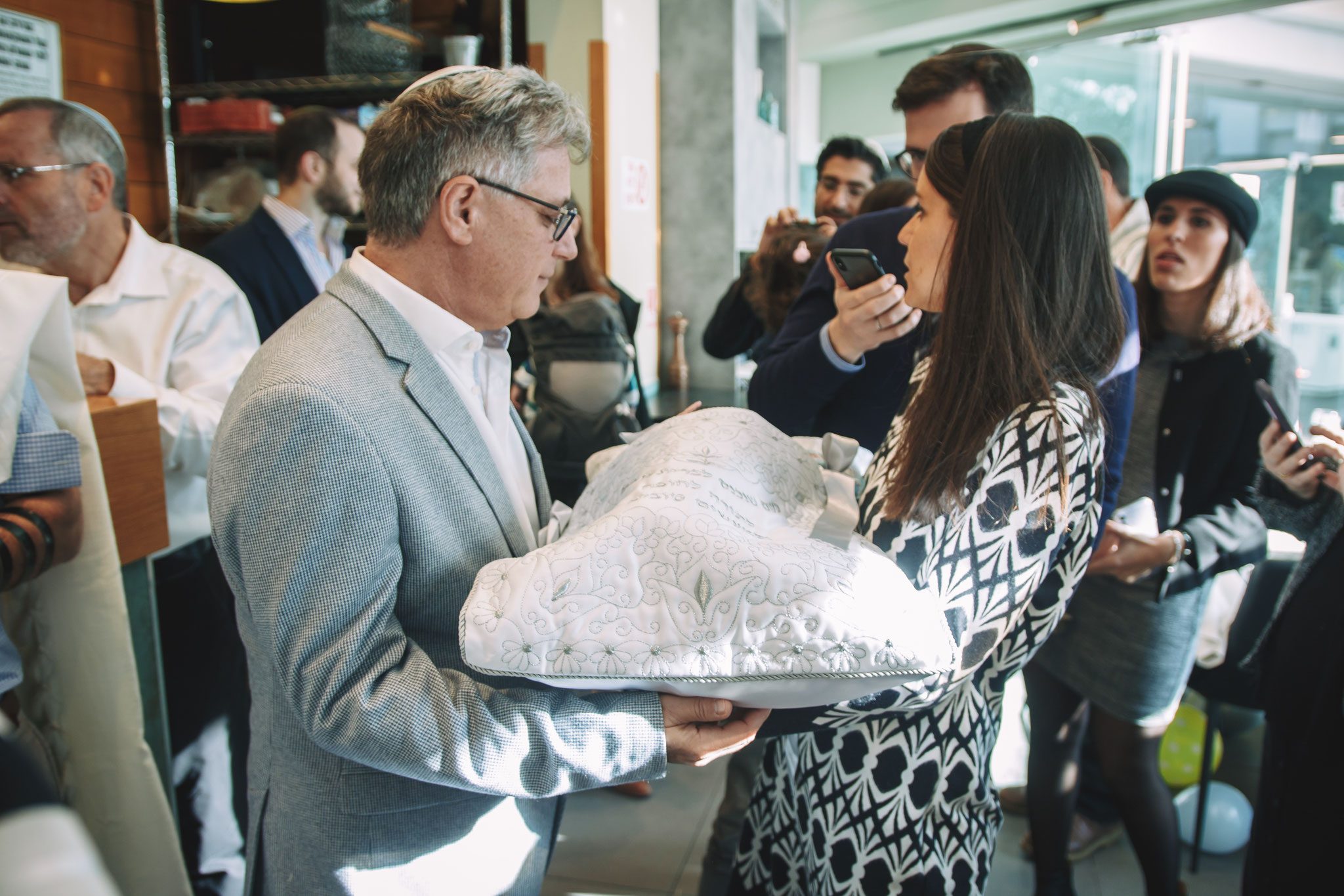 לידי הסנדק - צילום ברית במסעדה