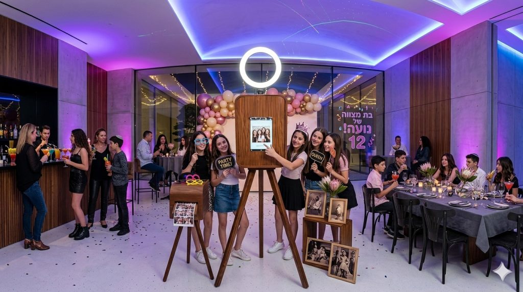 ‏עמדת צילום לאירועים