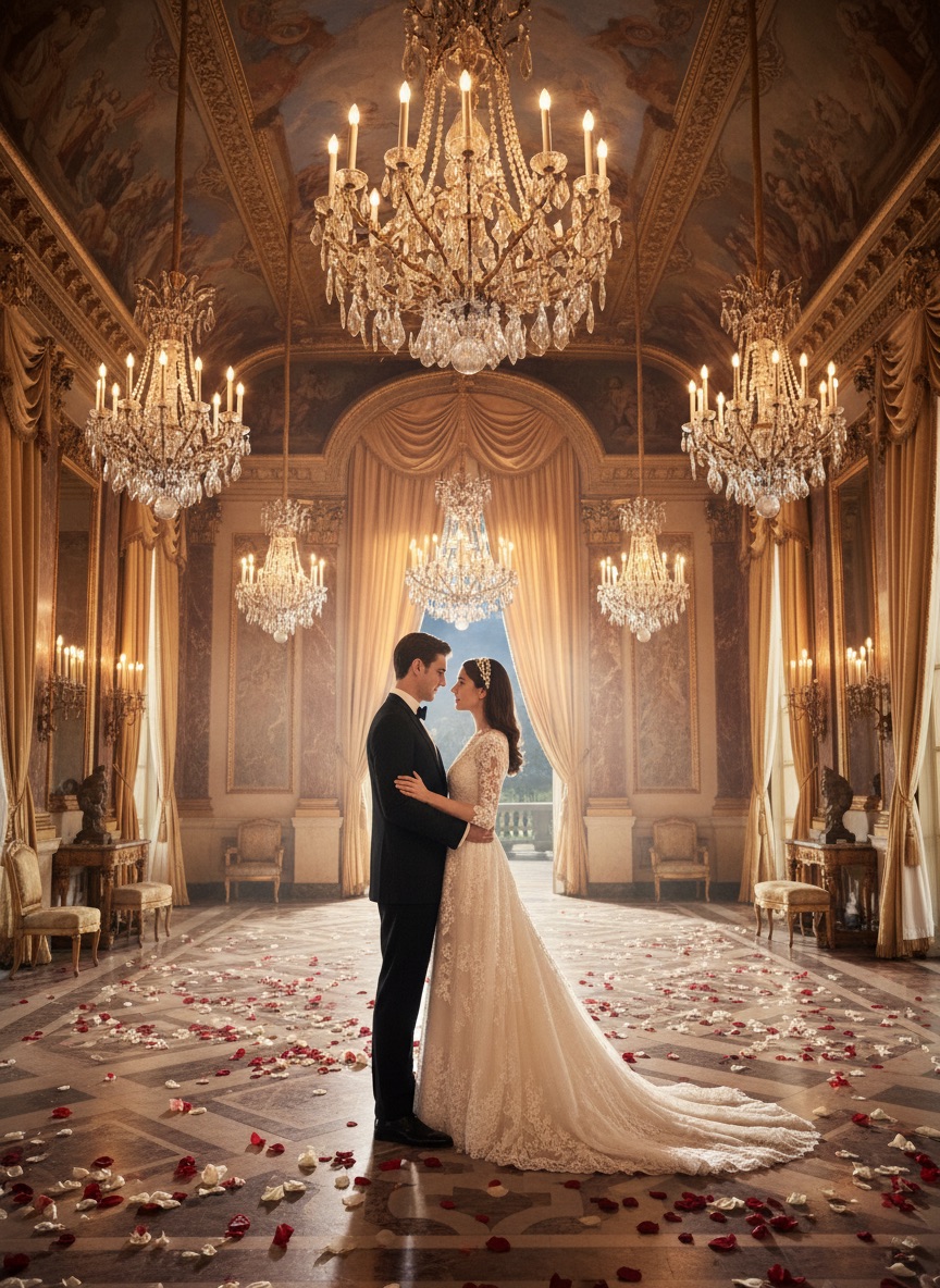 עמדת צילום AI לחתונה - אפקט רומנטי